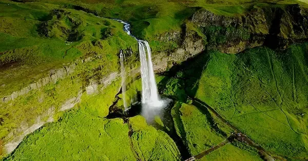 Seljalandsfoss in South Iceland