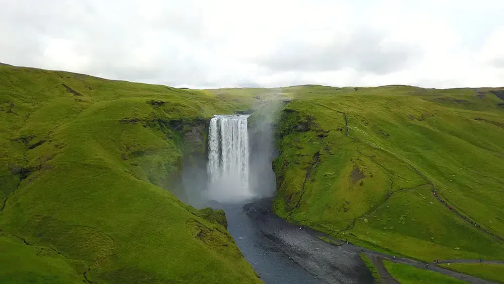 Skógafoss in South Iceland